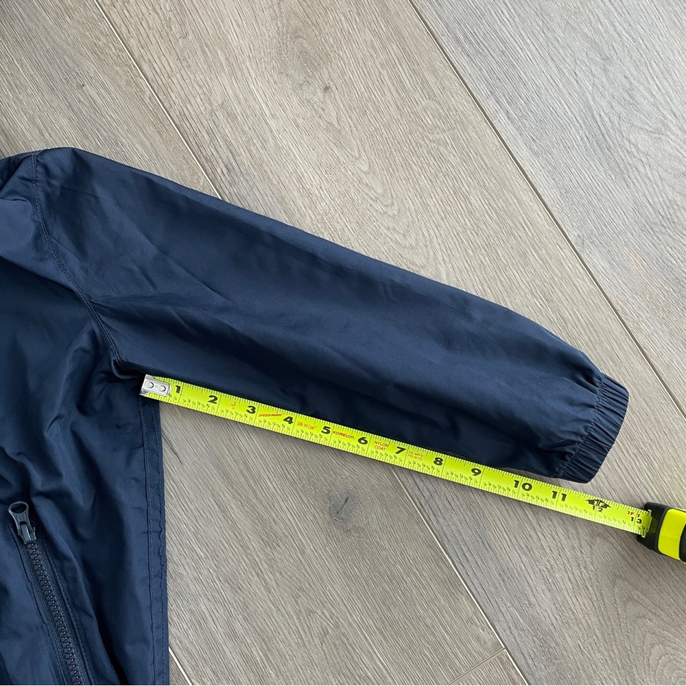 EUC - GAP KIDS windbreaker raincoat navy blue size XS - Picture 10 of 12